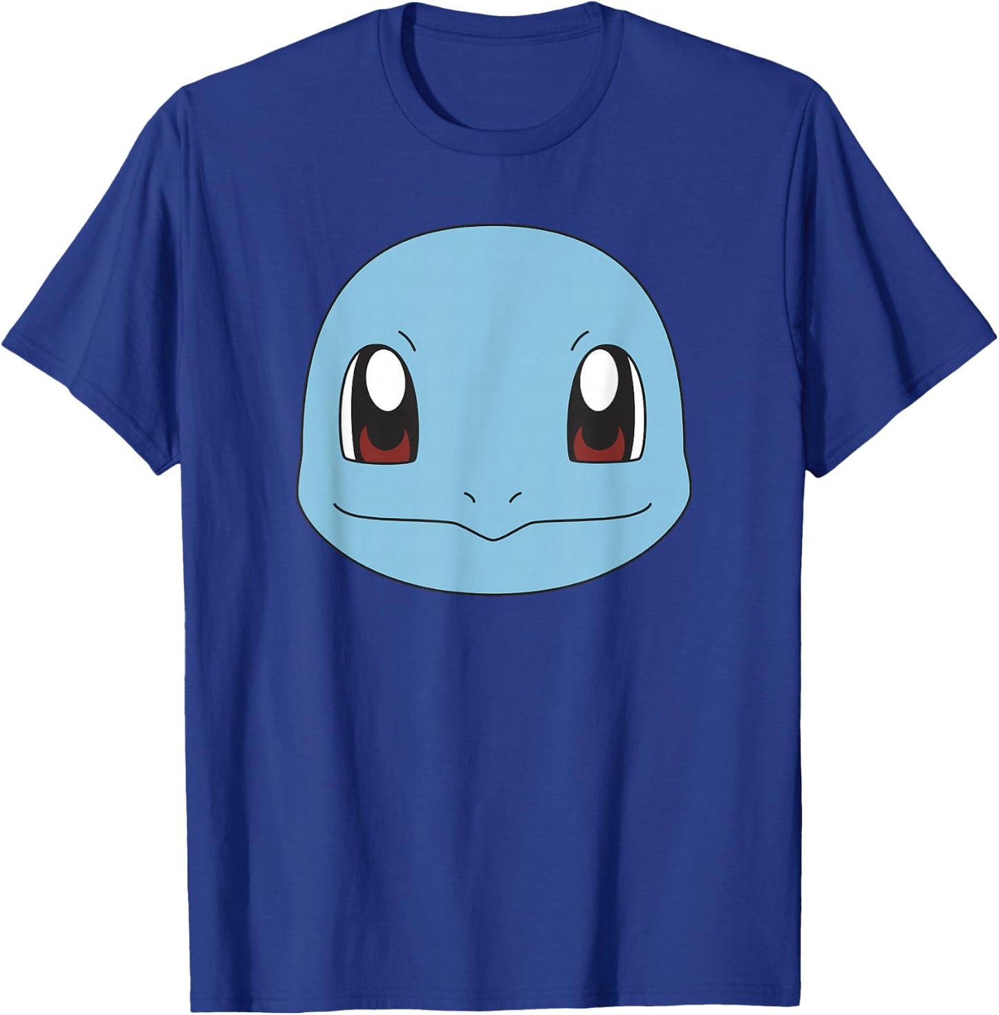 Pokémon Squirtle Cute Tiny Turtle Big Face T-Shirt - T-Shirt | Royal
