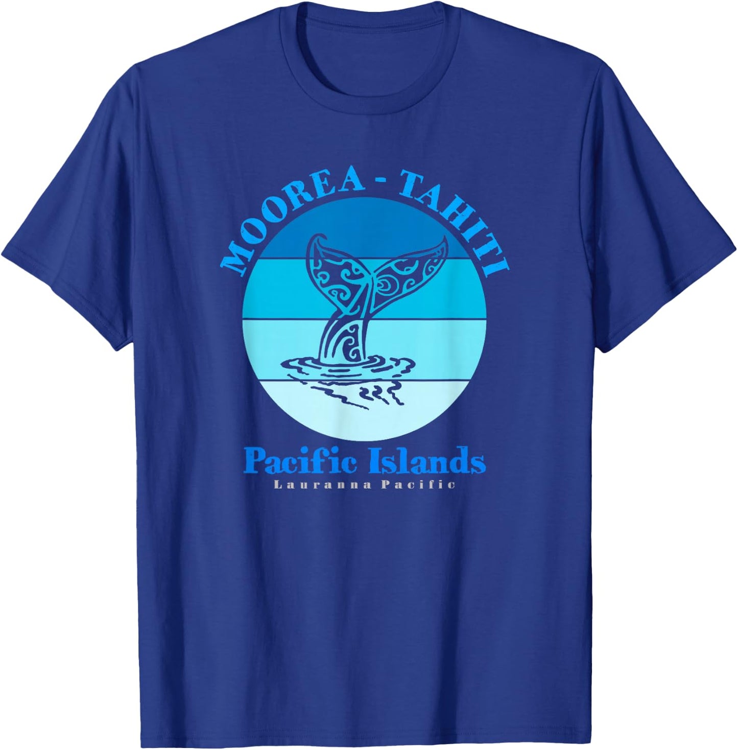 Whale Tail Moorea Tahiti Ocean T-Shirt - T-Shirt | Royal