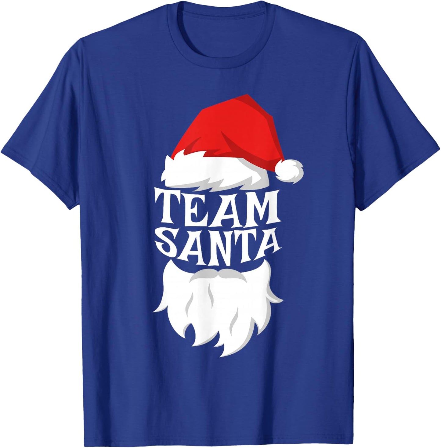 Team Santa Shirt Kids Adult Men Women Christmas Santa Squad T-Shirt - T-Shirt | Royal