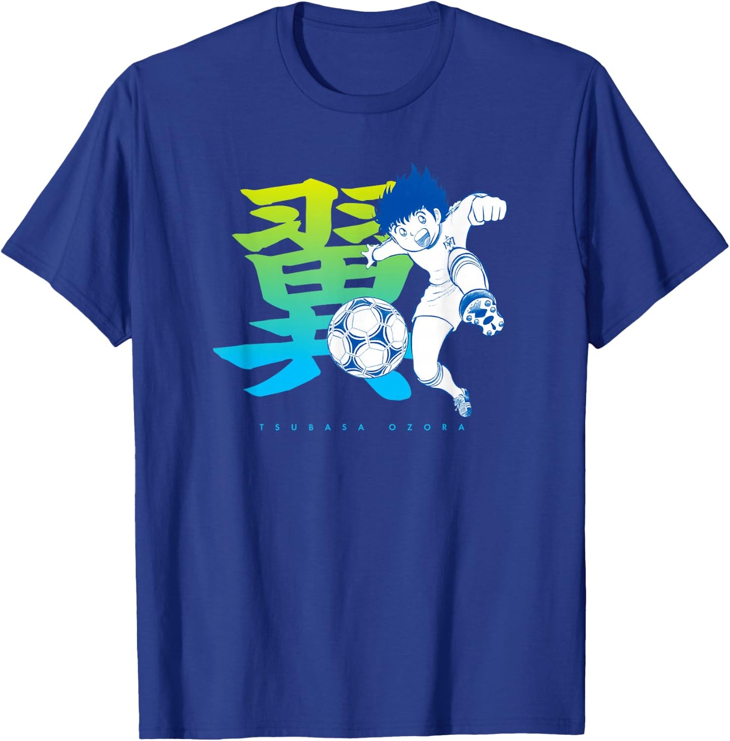 Captain Tsubasa Tsubasa Ozora (Kick) T-Shirt - T-Shirt | Royal