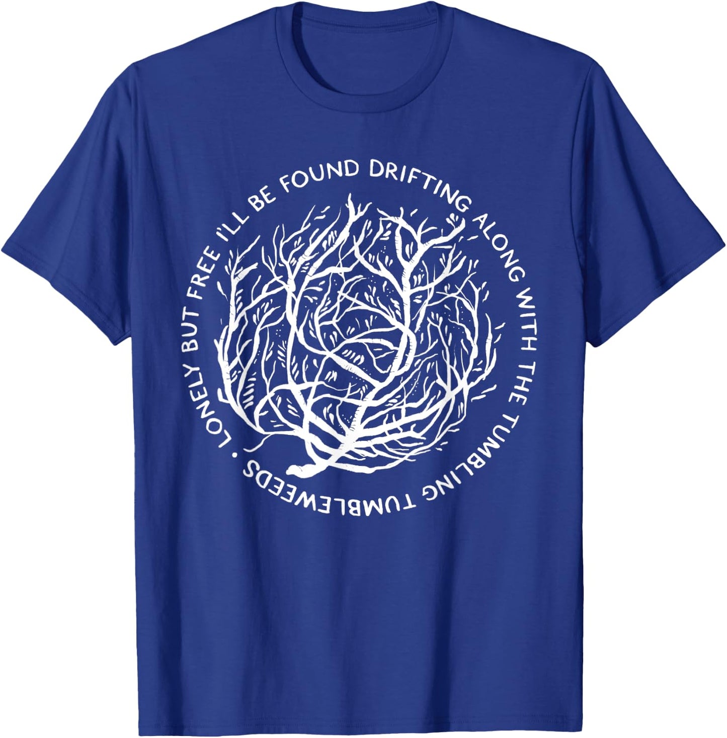 Tumbling Tumbleweed T-Shirt - T-Shirt | Royal