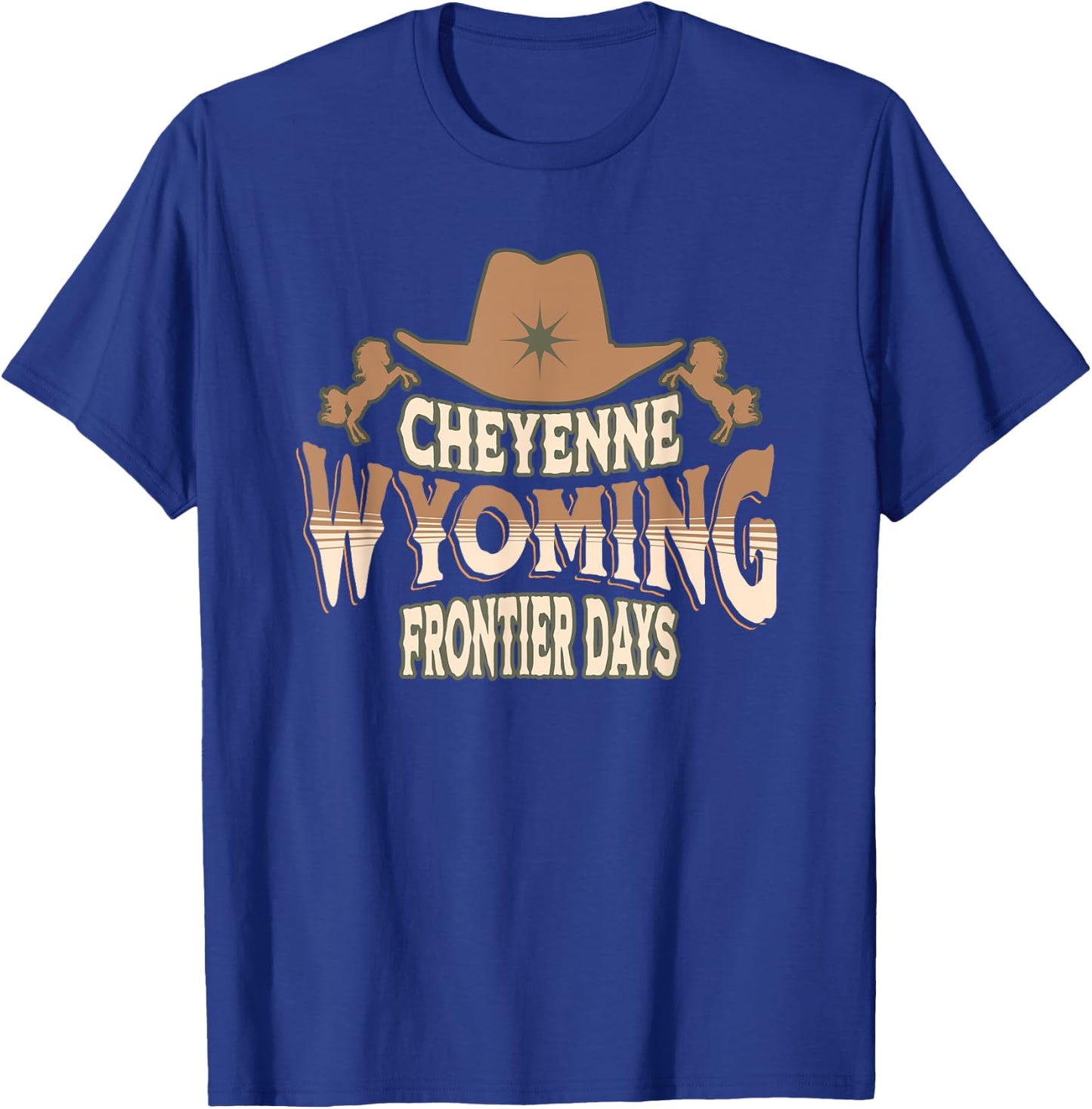 Cheyenne Wyoming Frontier Days T-Shirt - T-Shirt | Royal