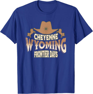 Cheyenne Wyoming Frontier Days T-Shirt - T-Shirt | Royal