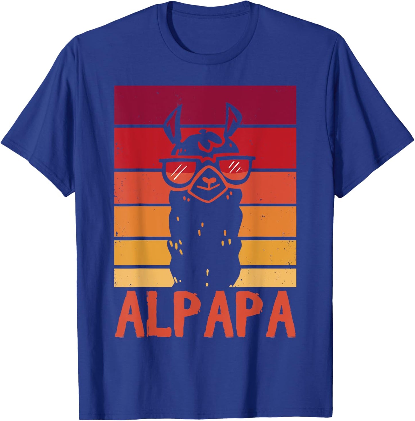 ALPAPA Alpaca Fan Llama Fan Lover Father's Day T-Shirt - T-Shirt | Royal