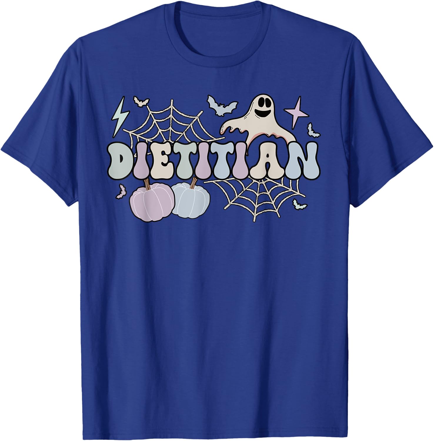 Spooky Dietitian Halloween Dietetics T-Shirt - T-Shirt | Royal