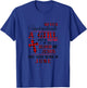 Covered By The Blood Of Jesus And Was Born In June T-Shirt - T-Shirt | Royal
