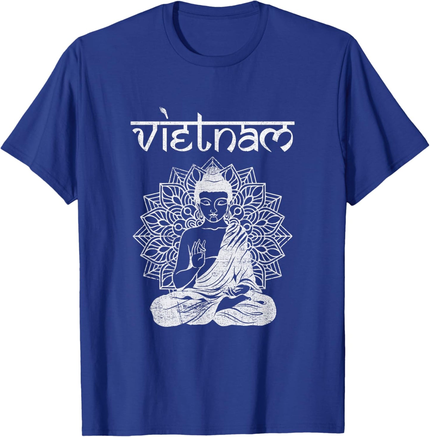 Vintage Vietnam Shirt Buddha Spiritual Saigon Hanoi T-Shirt - T-Shirt | Royal