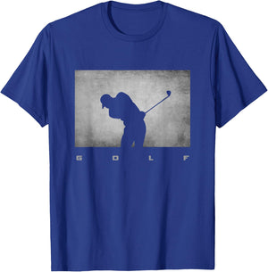 Golfer Golf T-Shirt - T-Shirt | Royal