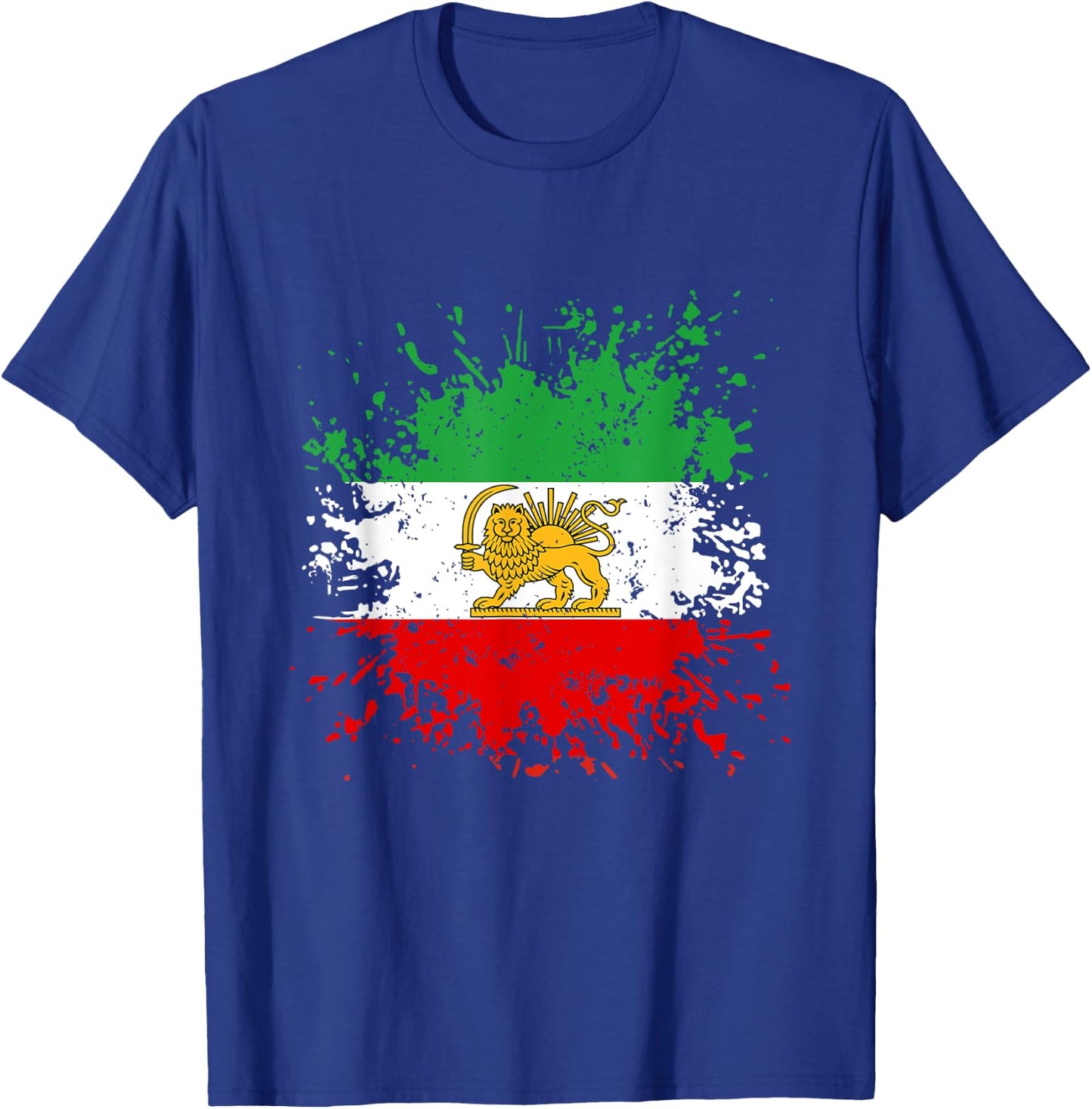 Iran Lion Sun Flag,Iran,Persian,Flag of Iran. T-Shirt - T-Shirt | Royal