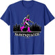 Sassysquatch, Original Female Bigfoot Sasquatch, Believe T-Shirt - T-Shirt | Royal