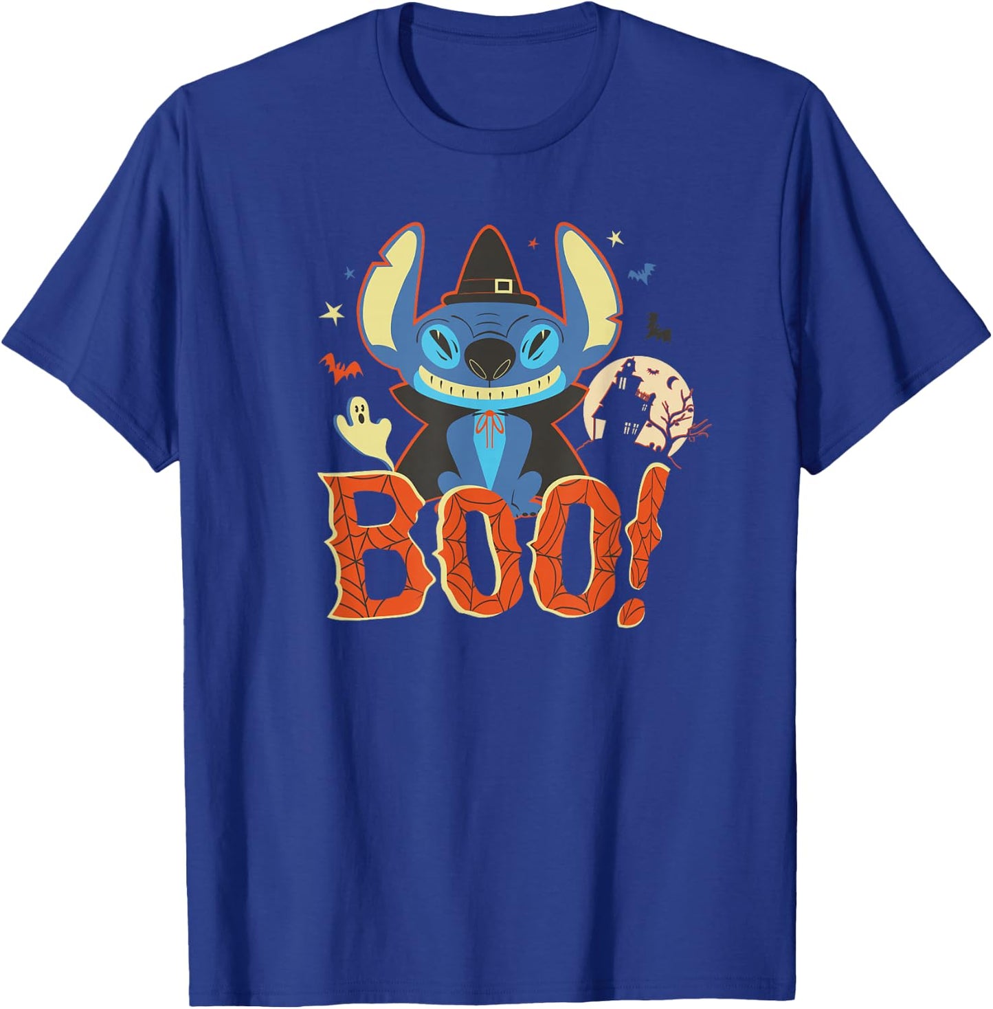 Disney Lilo & Stitch Halloween Stitch Costume Boo! T-Shirt - T-Shirt | Royal
