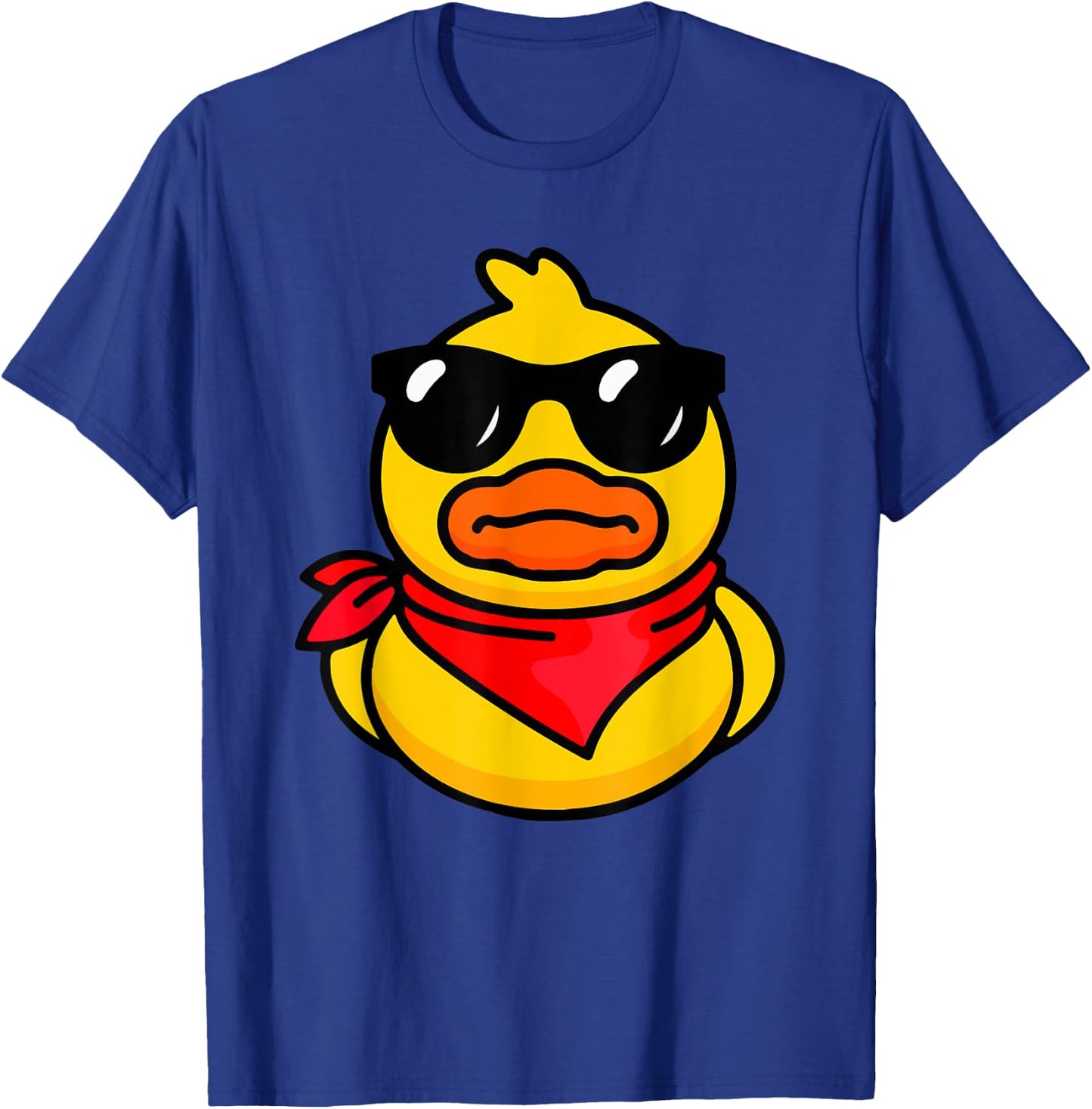 Cool Duckie Sunglasses Duckling Funny Ducky Rubber Duck T-Shirt - T-Shirt | Royal