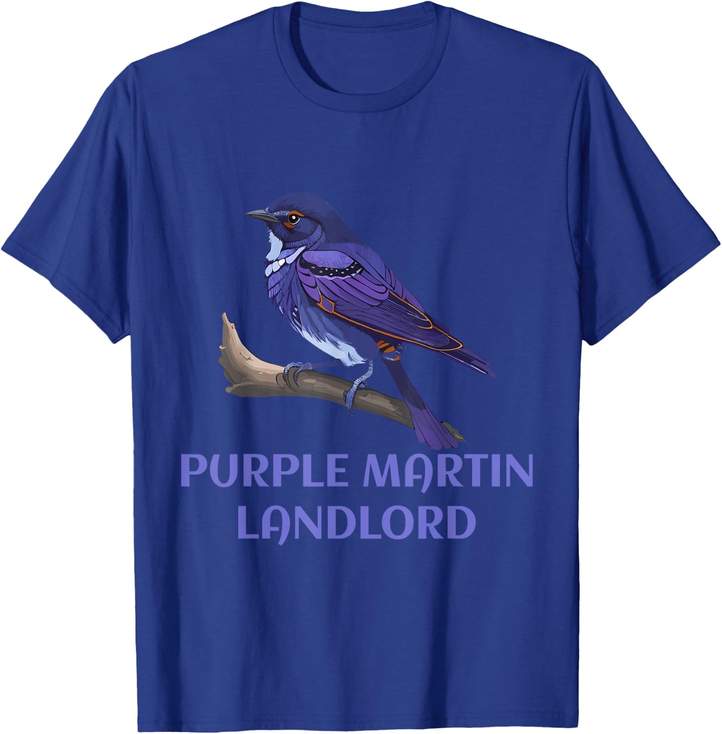 Purple Martin Landlord Purple Martin Birds Lover Adult kids T-Shirt - T-Shirt | Royal