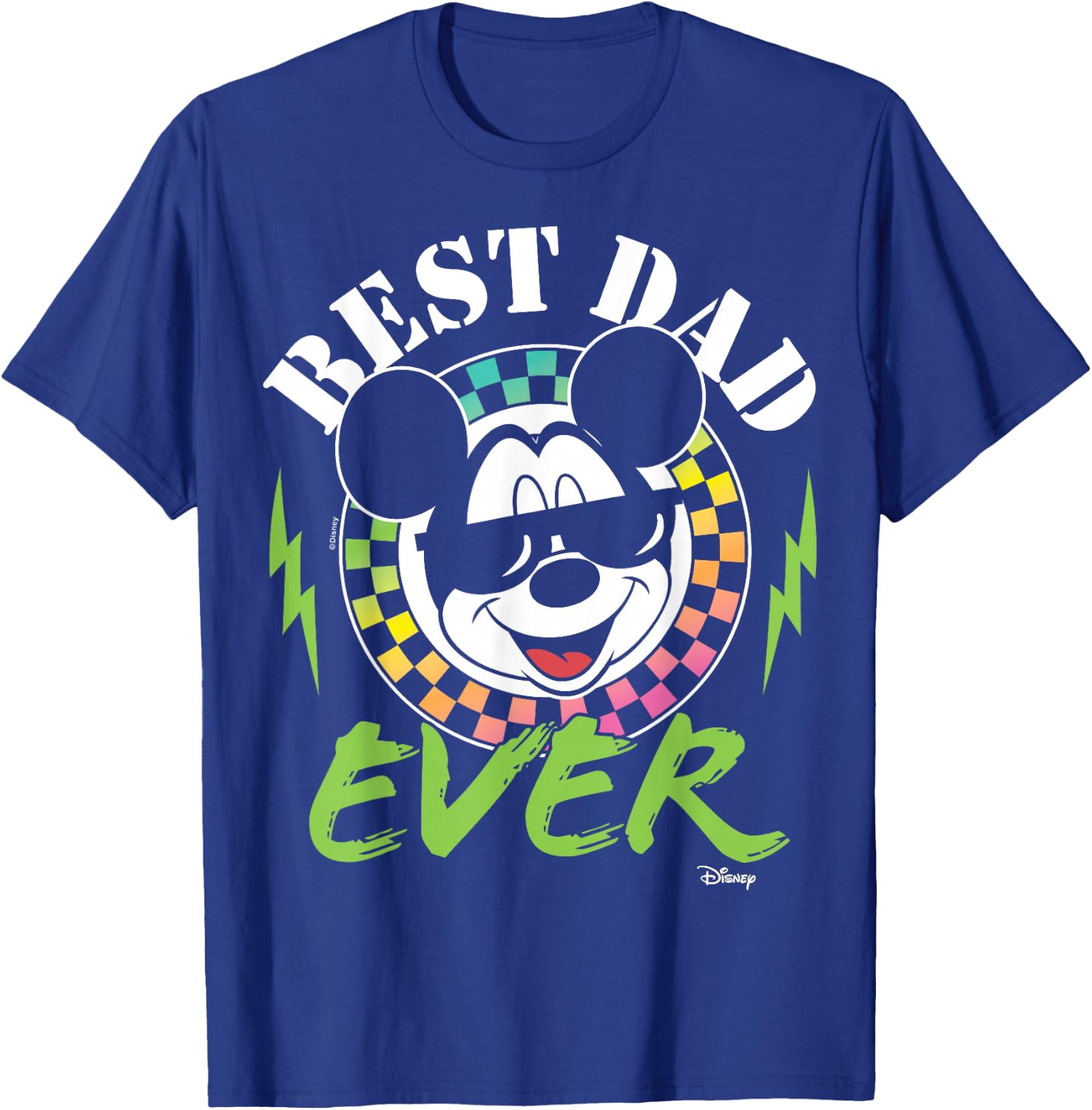 Disney - Mickey Best Dad Ever T-Shirt - T-Shirt | Royal
