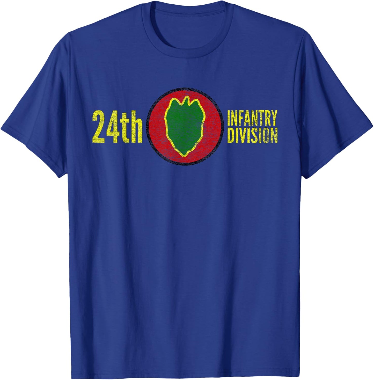 24th Infantry Division Twenty Fourth Army T-Shirt - T-Shirt | Royal