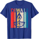 Deepavali Retro Diwali Festival of Light T-Shirt - T-Shirt | Royal