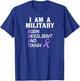 Military Child Month Purple Brat Fun T-Shirt - T-Shirt | Royal