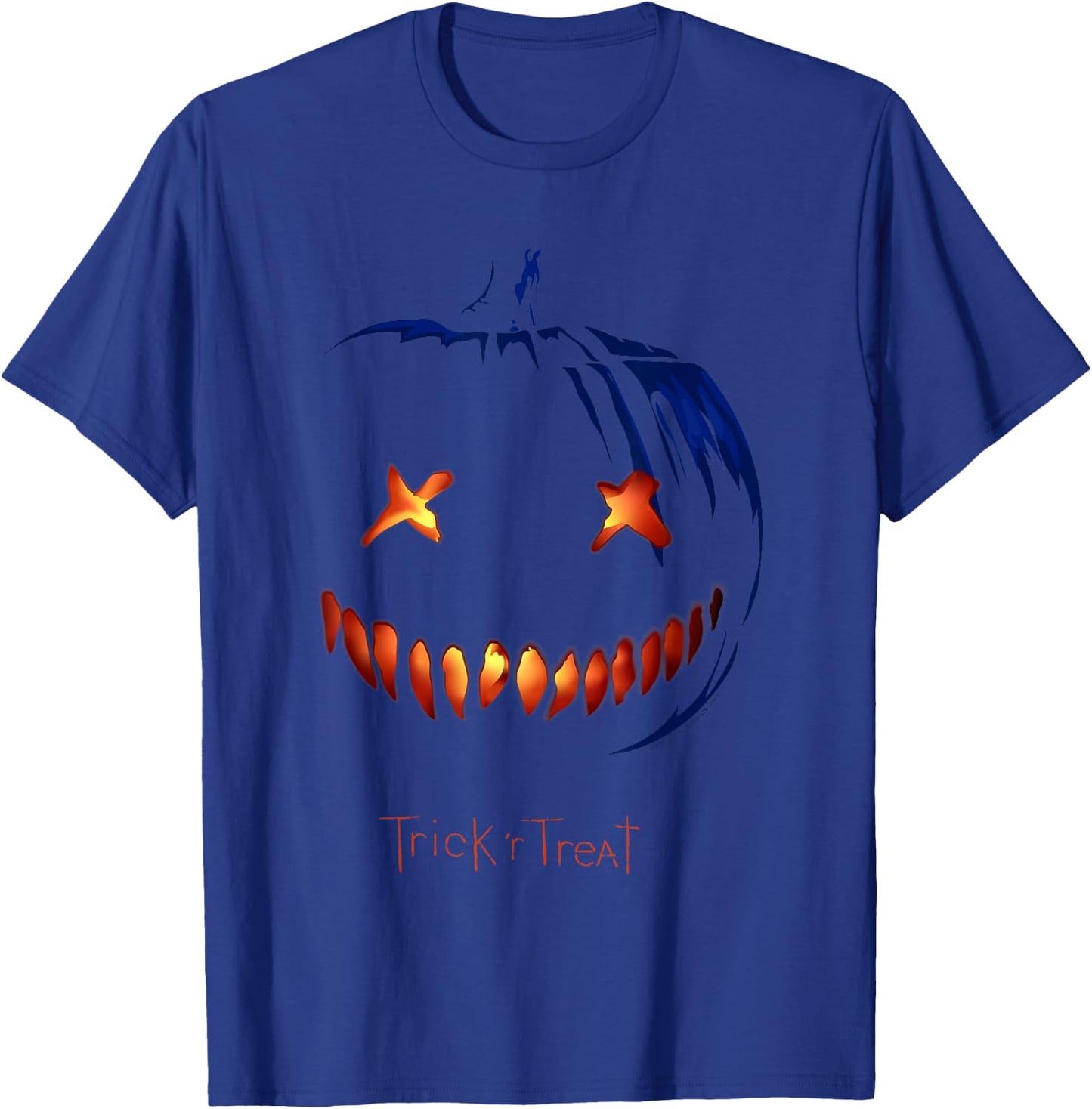 Trick 'r Treat Glowing Pumpkin T-Shirt - T-Shirt | Royal