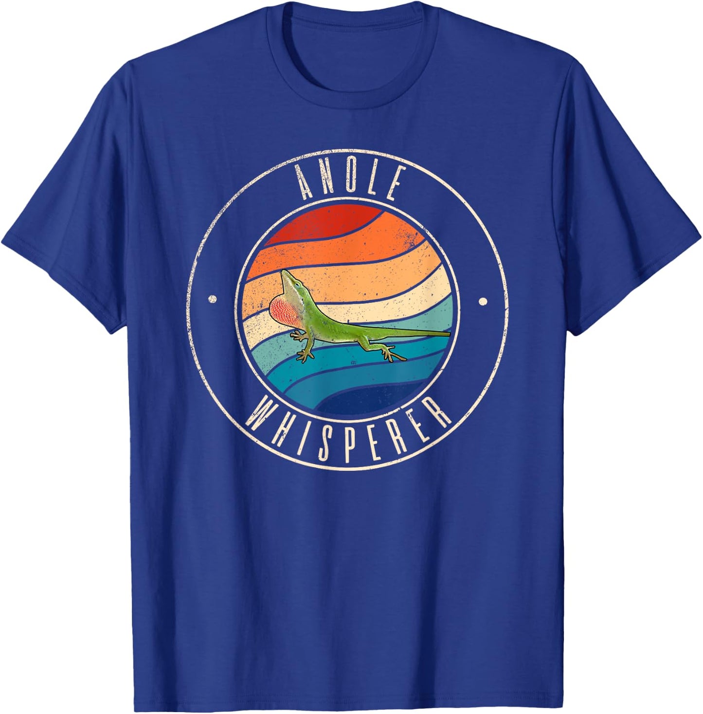 Anole Whisperer T-Shirt - T-Shirt | Royal