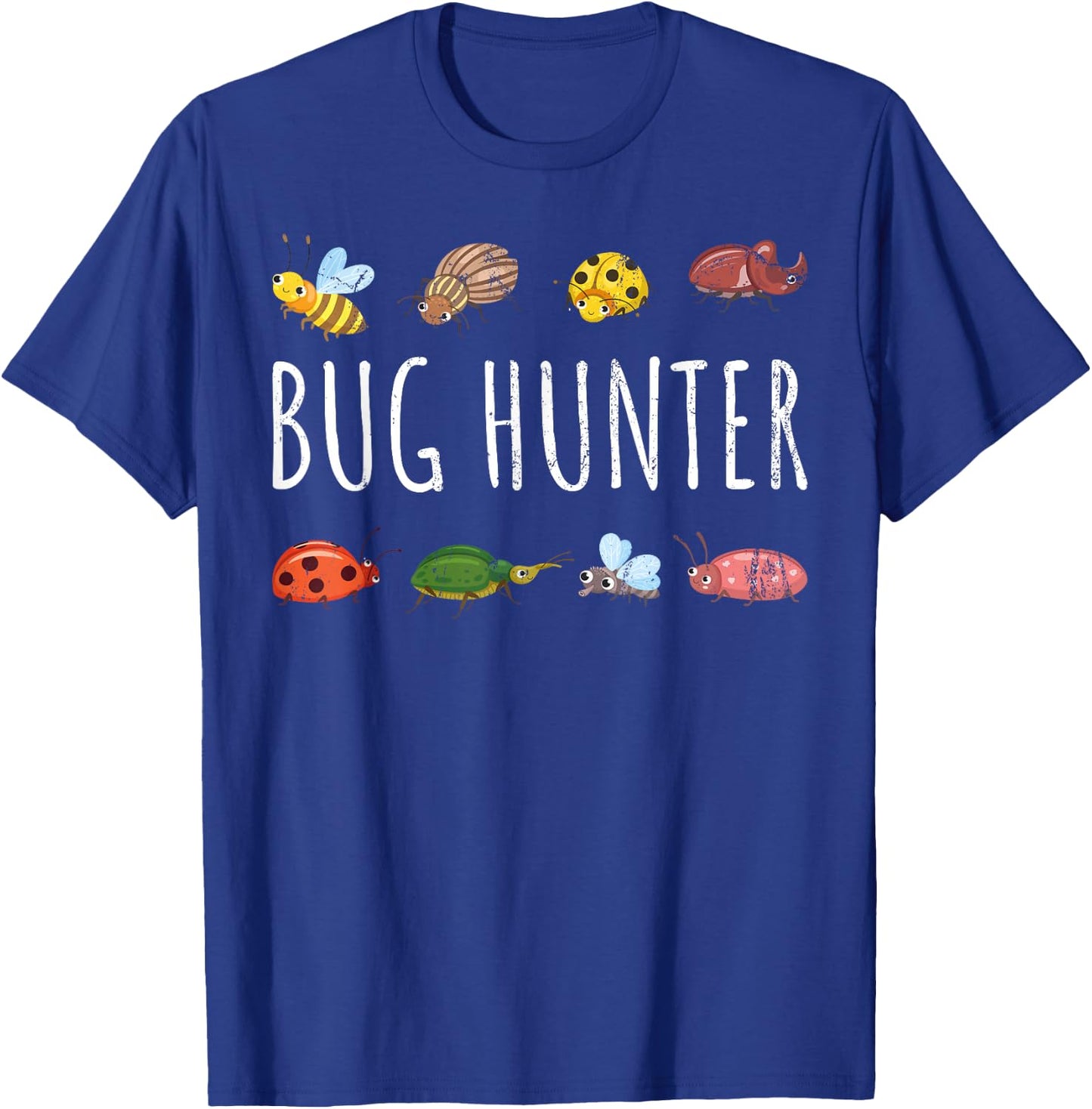 Beetle Hunter Insect Collector Biology Entomology Beetle T-Shirt - T-Shirt | Royal