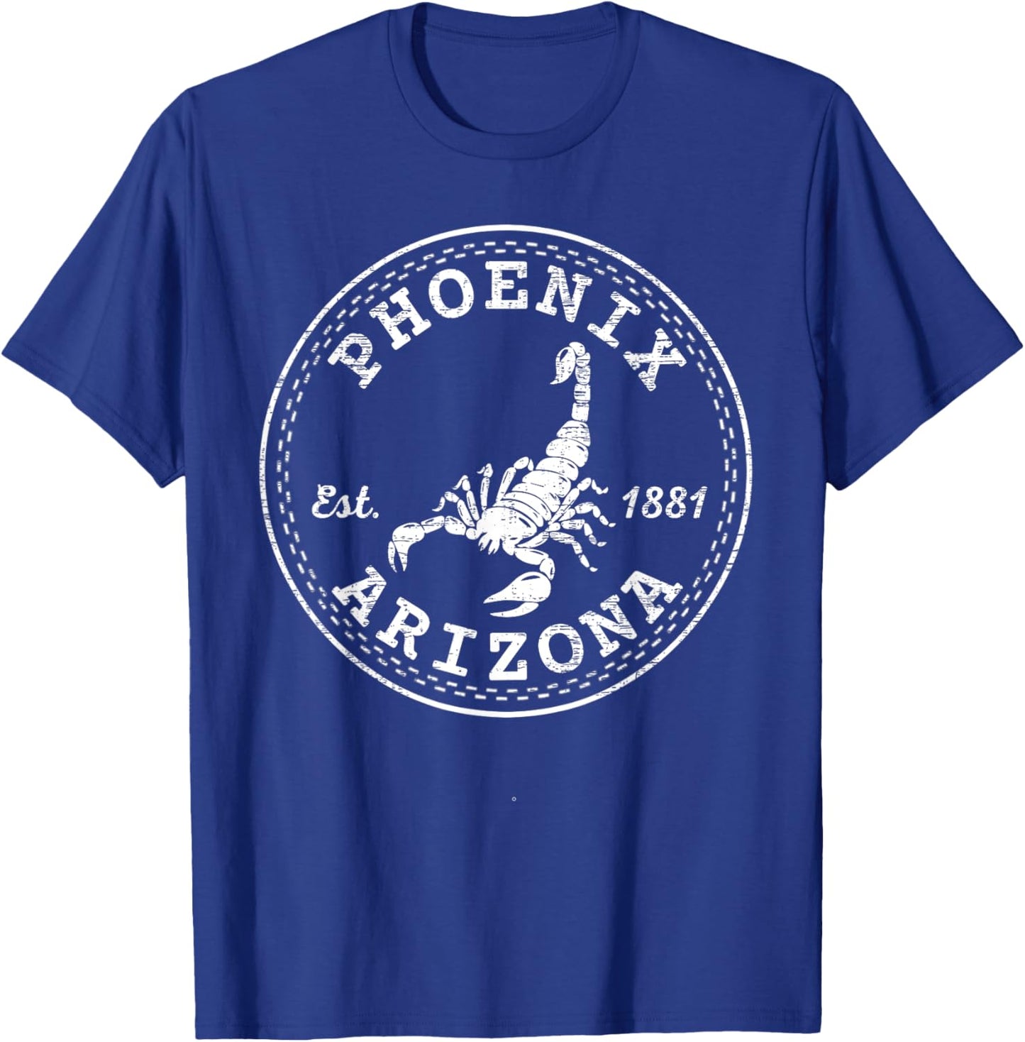 Phoenix Arizona Vintage AZ T-Shirt - T-Shirt | Royal