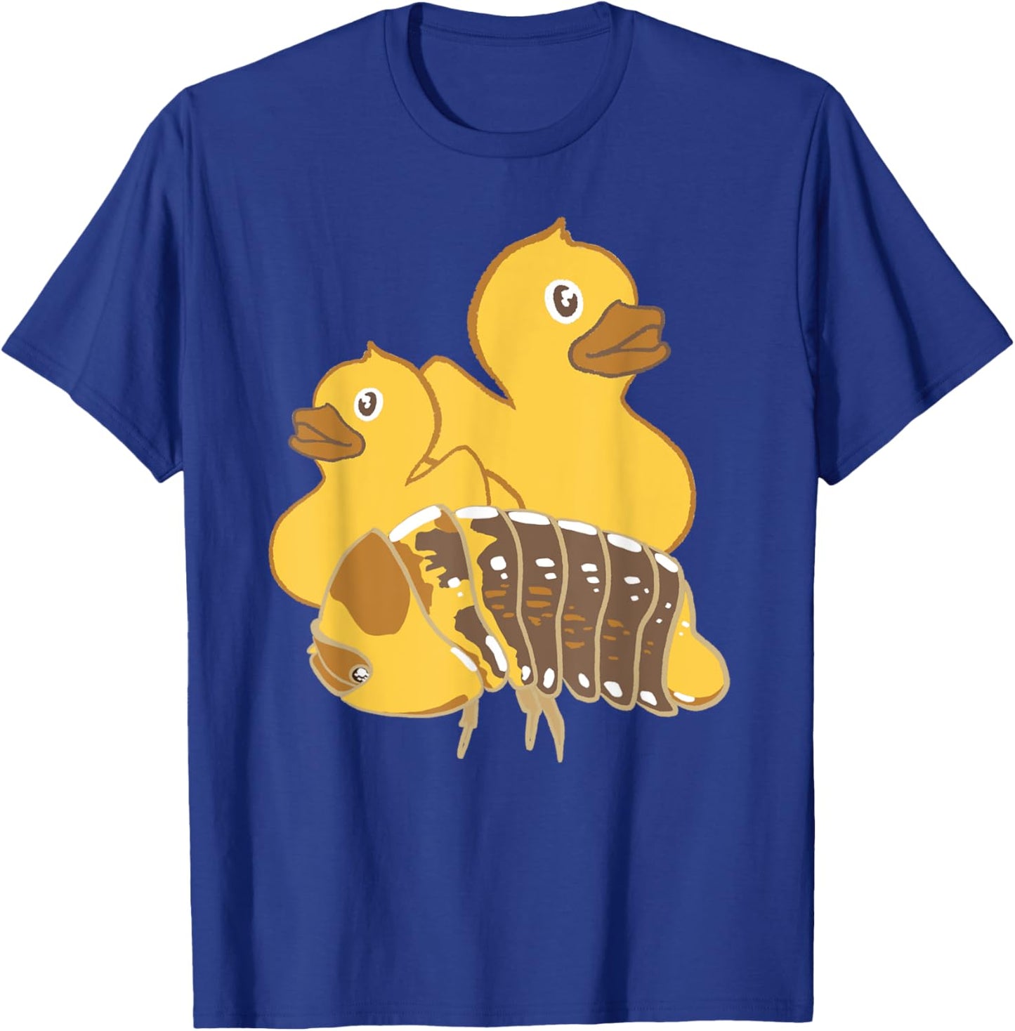 Rubber Ducky Isopod Cute Silly Fun T-Shirt - T-Shirt | Royal