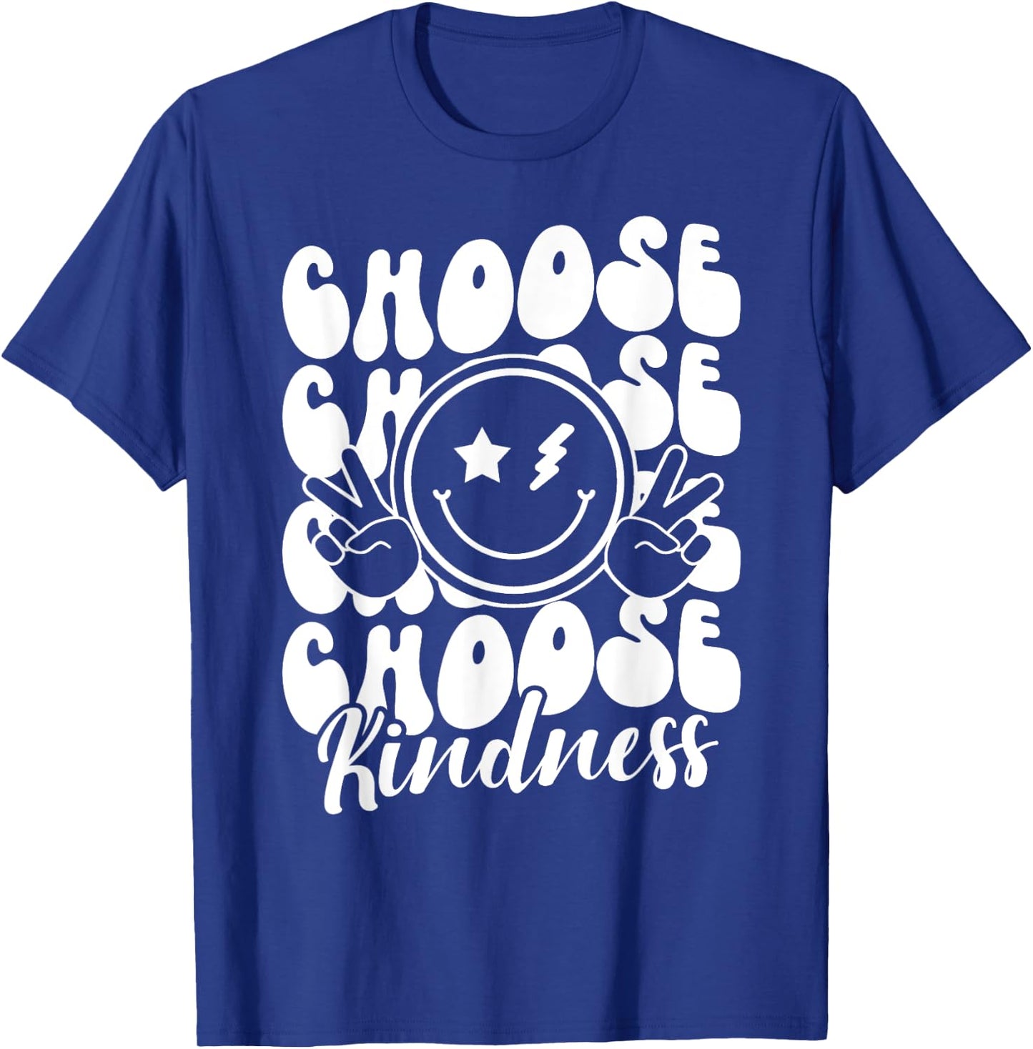 Kindness Matters Anti-Bullying Choose Kind Unity Day Be Kind T-Shirt - T-Shirt | Royal