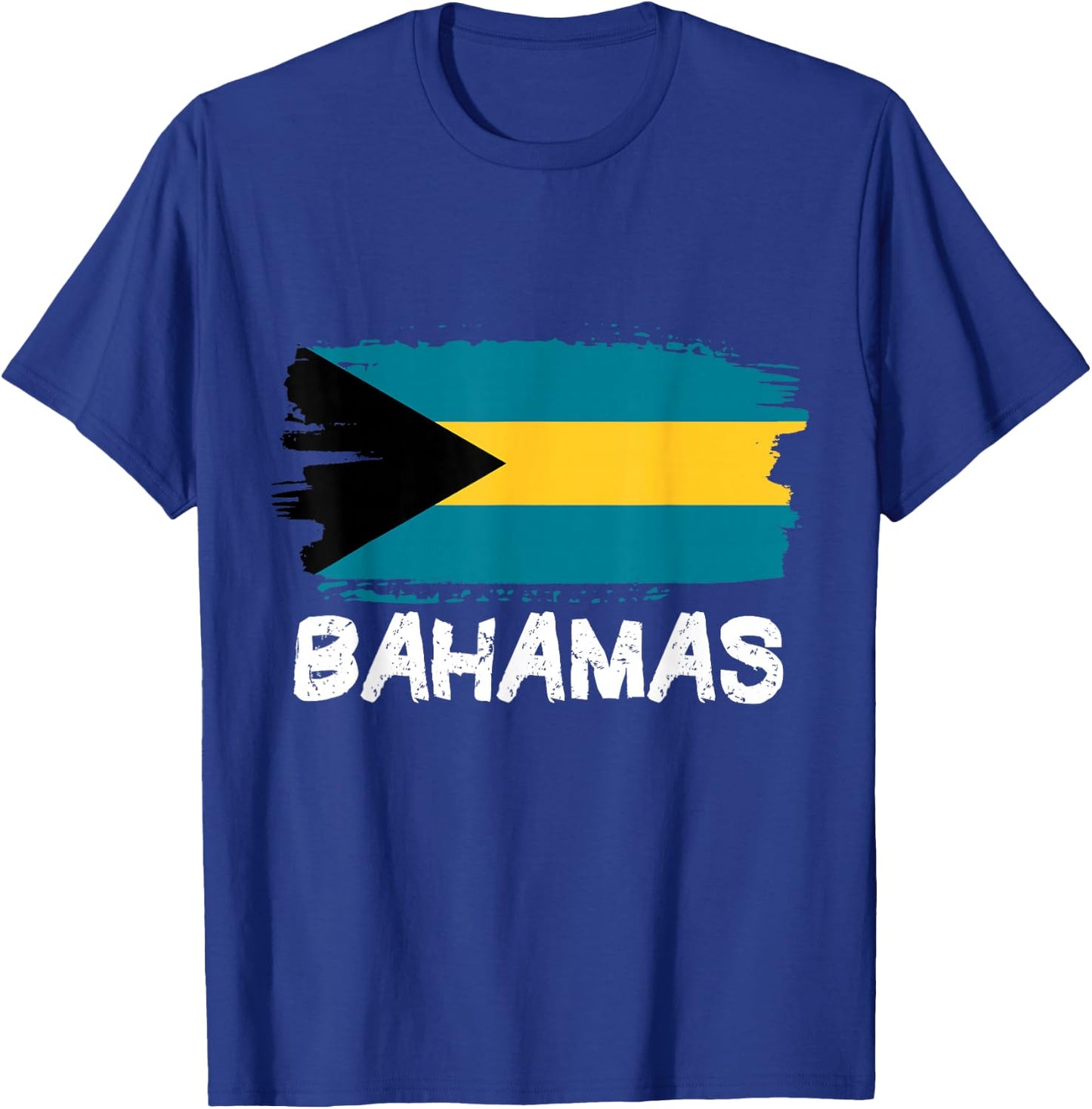 Cool Bahamas Flag T-Shirt - T-Shirt | Royal