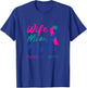 Thyroidectomy Wife Mom Fighter Thyroid Cancer Warrior T-Shirt - T-Shirt | Royal