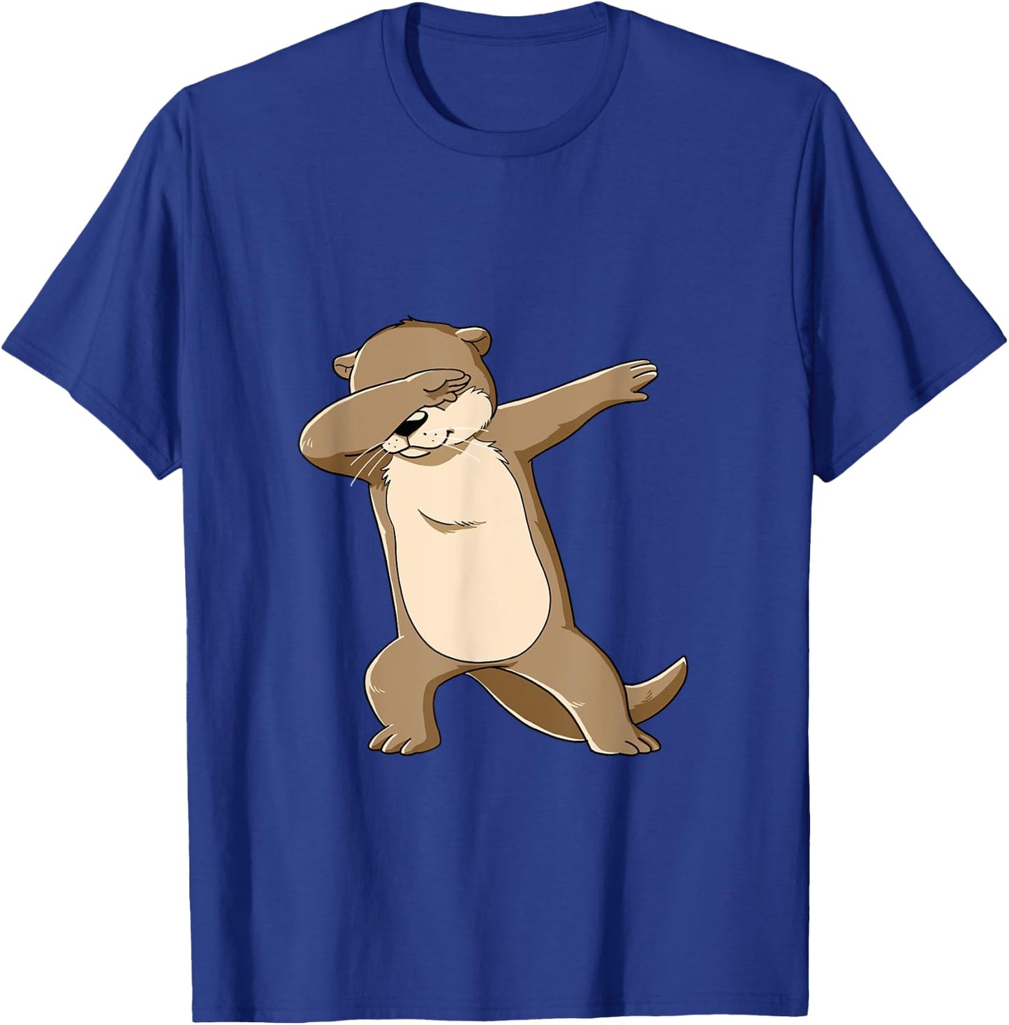 Cute Sea Otter Dancing Kids Women T-Shirt - T-Shirt | Royal