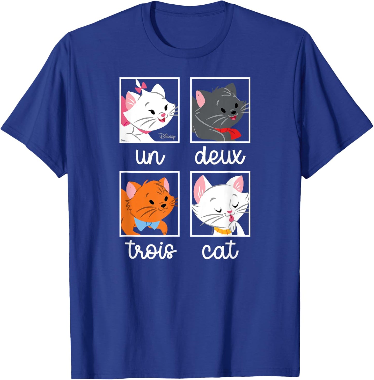 Disney - Un, Deux, Trois, Cat T-Shirt - T-Shirt | Royal