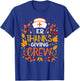Nurse ER Thanksgiving Crew Gifts Thanksgiving ER Nurse T-Shirt - T-Shirt | Royal