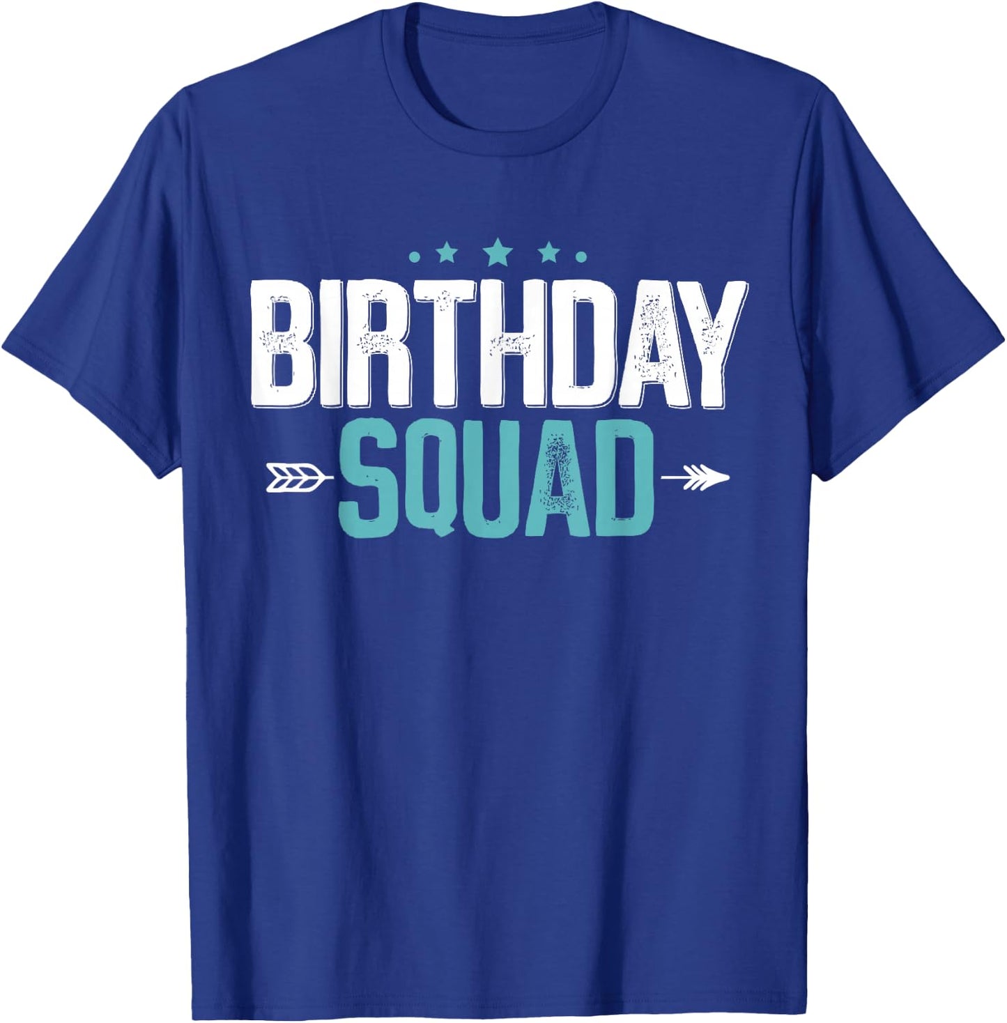 Party Birthday shirt for Boys Men Birthday Squad T-Shirt - T-Shirt | Royal