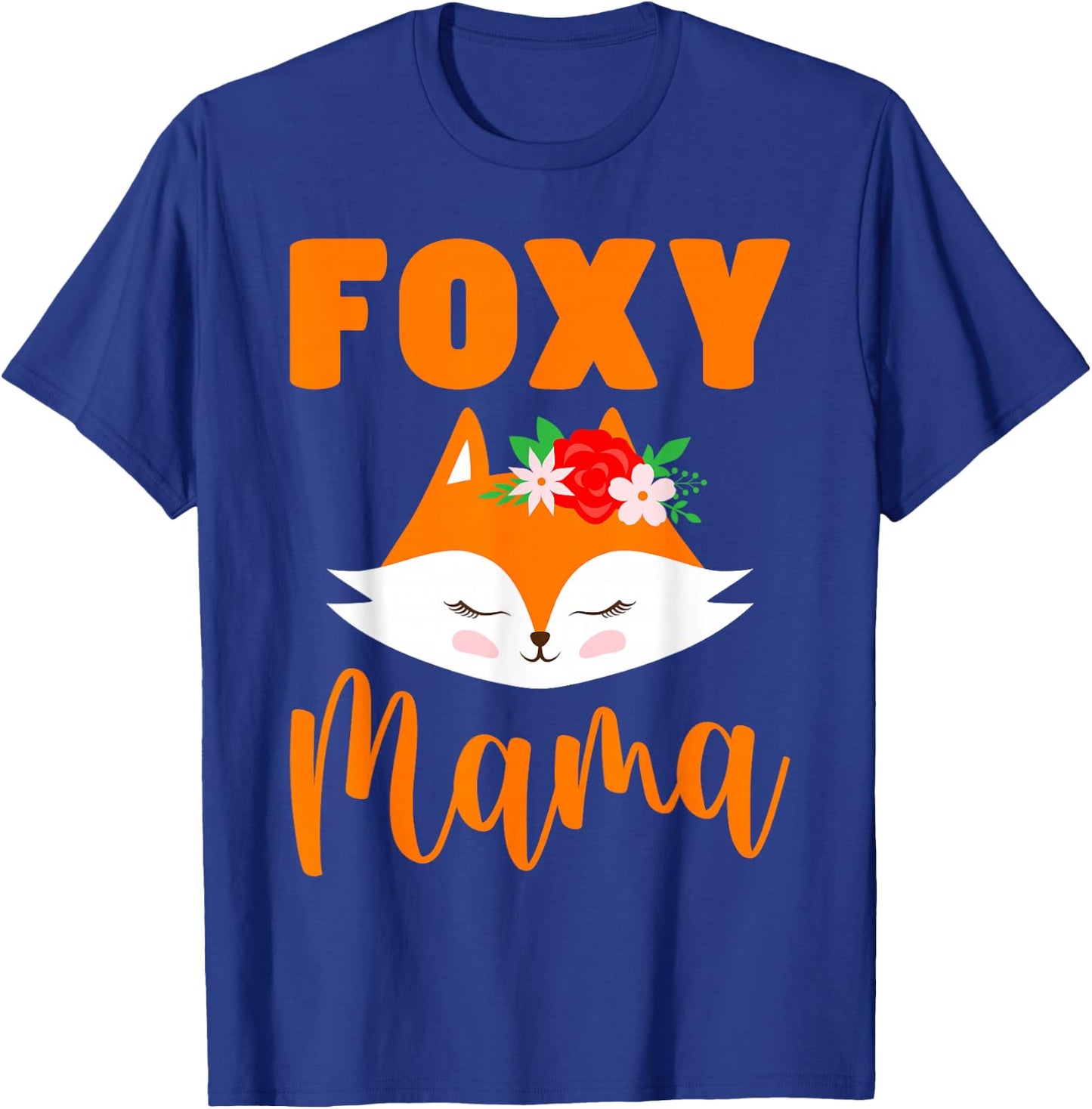 Foxy Mama Fox Mama T-Shirt - T-Shirt | Royal