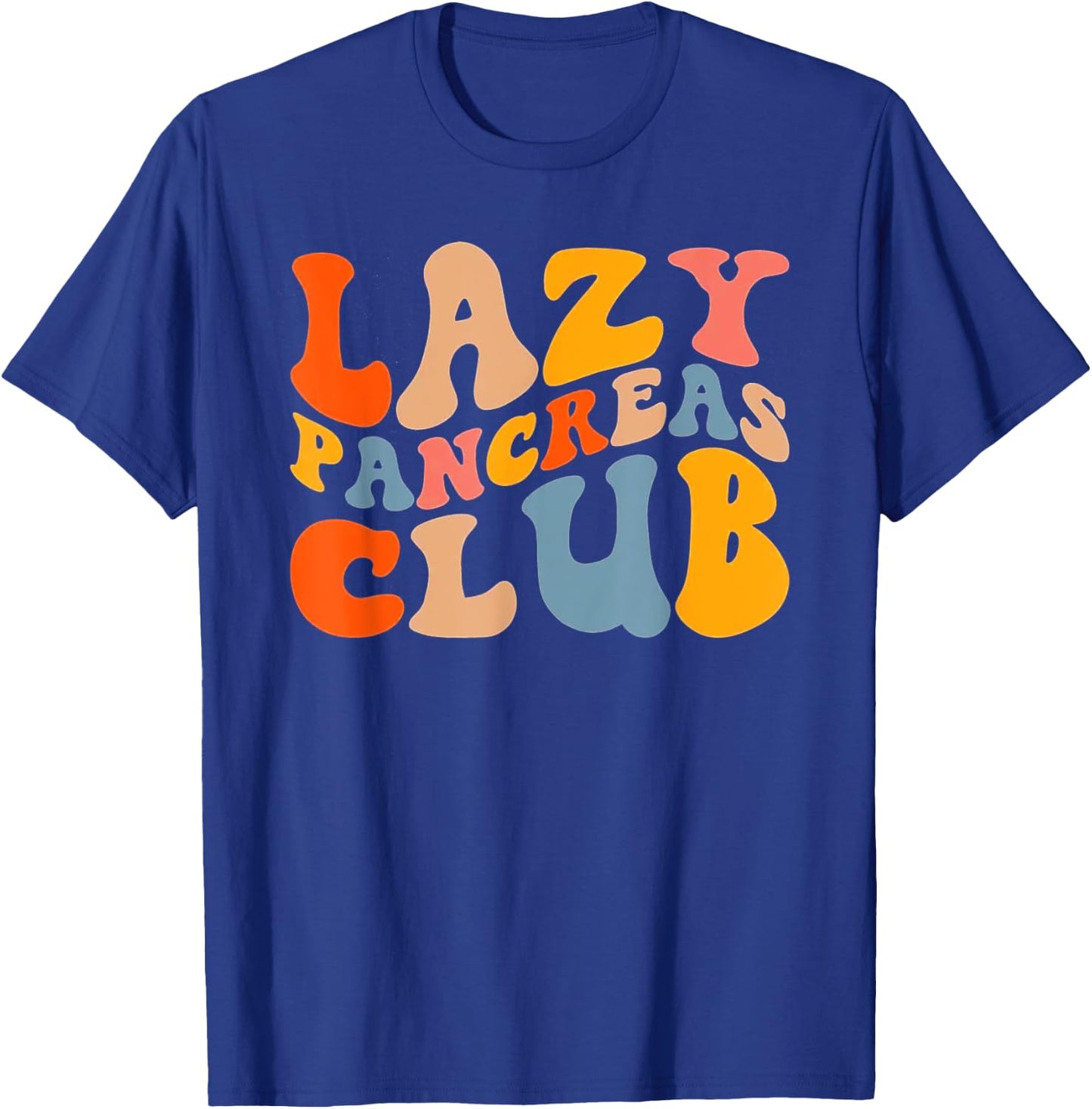 Lazy Pancreas Club T-Shirt - T-Shirt | Royal