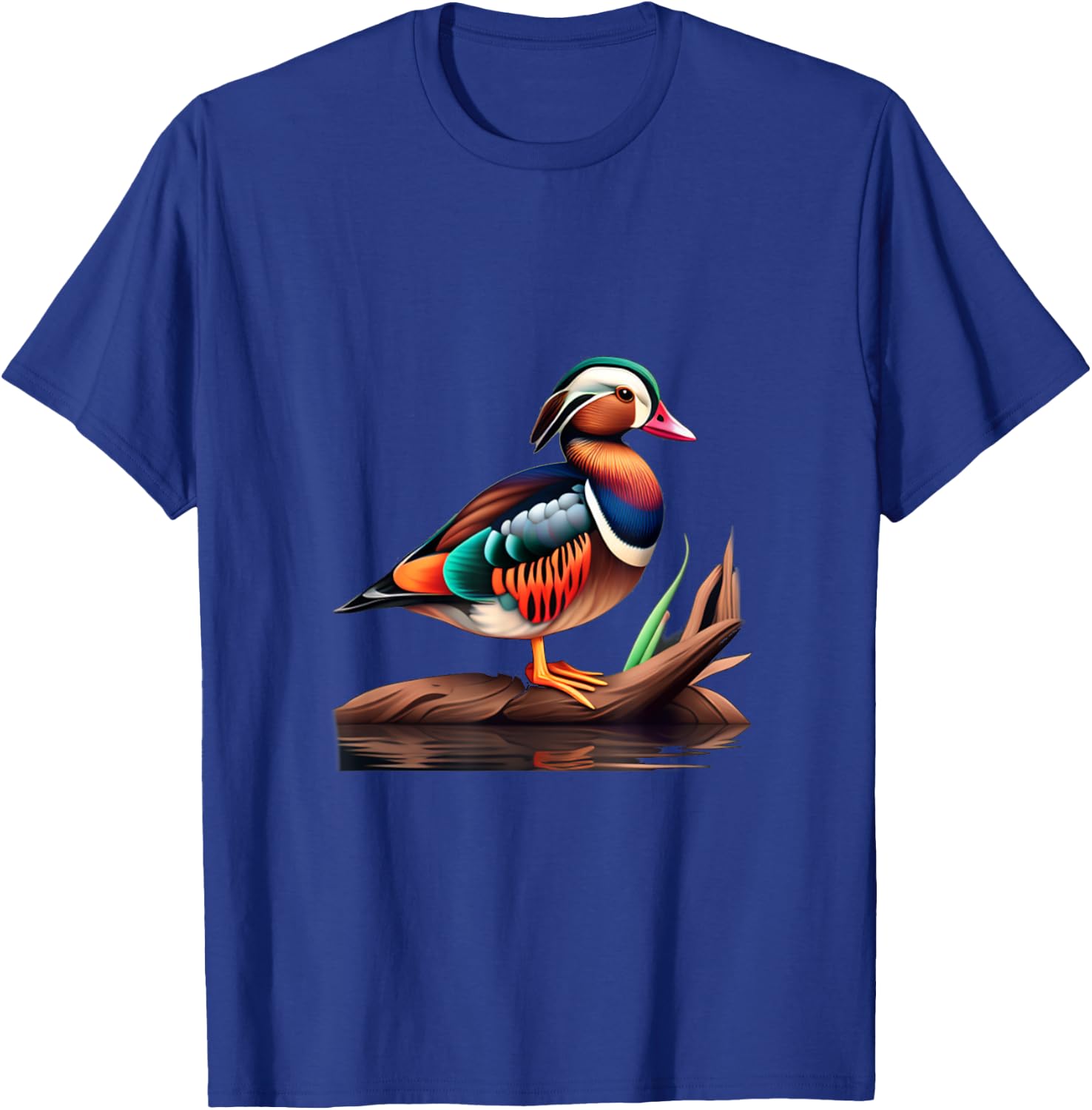 Cool looking mandarin Duck T-Shirt - T-Shirt | Royal