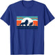 Kids Disney The Lion King Silhouette Hakuna Matata Retro Sunset T-Shirt - T-Shirt | Royal