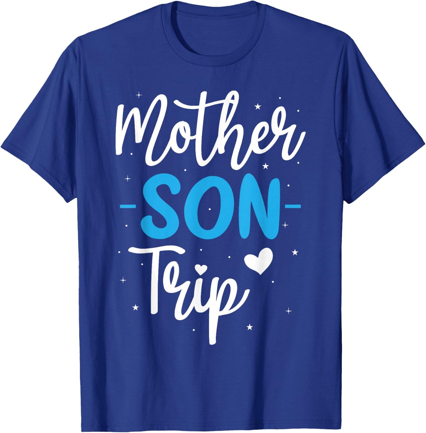 Mother Son Trip Summer Family Vacation Trip Cruise Beach T-Shirt - T-Shirt | Royal