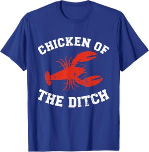 Mardi Gras Crawfish chicken of the ditch New Orleans T-Shirt - T-Shirt | Royal