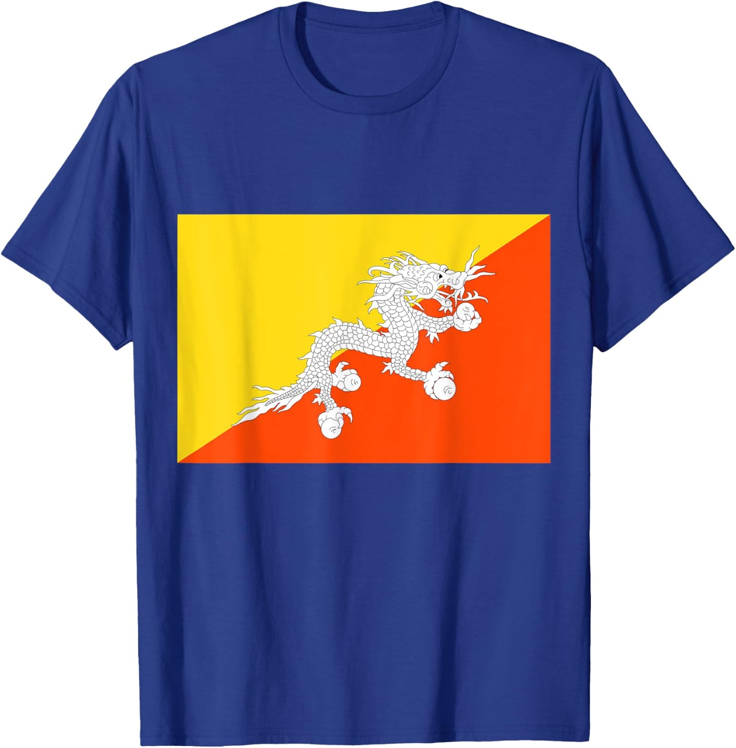 Flag of Bhutan T-Shirt - T-Shirt | Royal