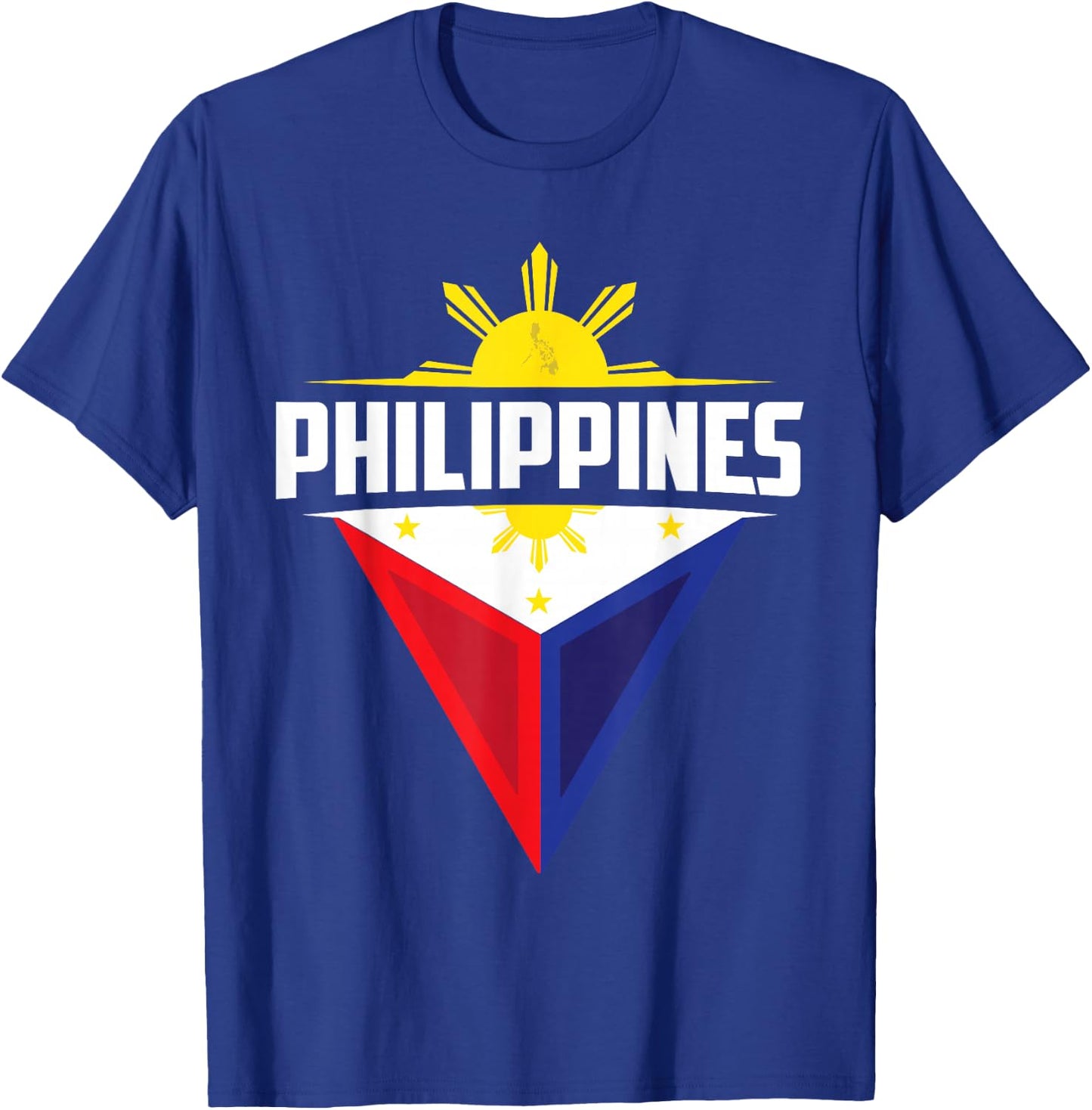 Mabuhay Philippine Flag Filipino Heritage Pinoy Pinay T-Shirt - T-Shirt | Royal