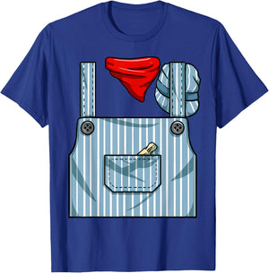 Train Engineer Conductor Costume Halloween Train Engineer T-Shirt - T-Shirt | Royal