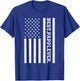 Best Pappi Ever US American Flag Pappi Vintage Women Men T-Shirt - T-Shirt | Royal