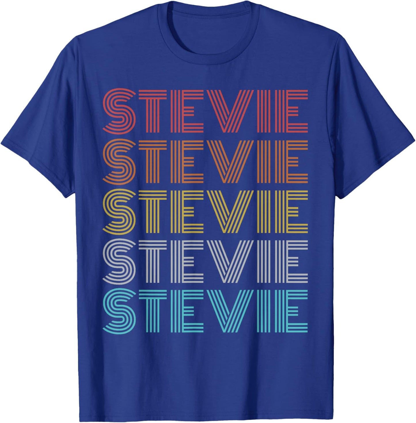 Retro Vintage Stevie T-Shirt - T-Shirt | Royal