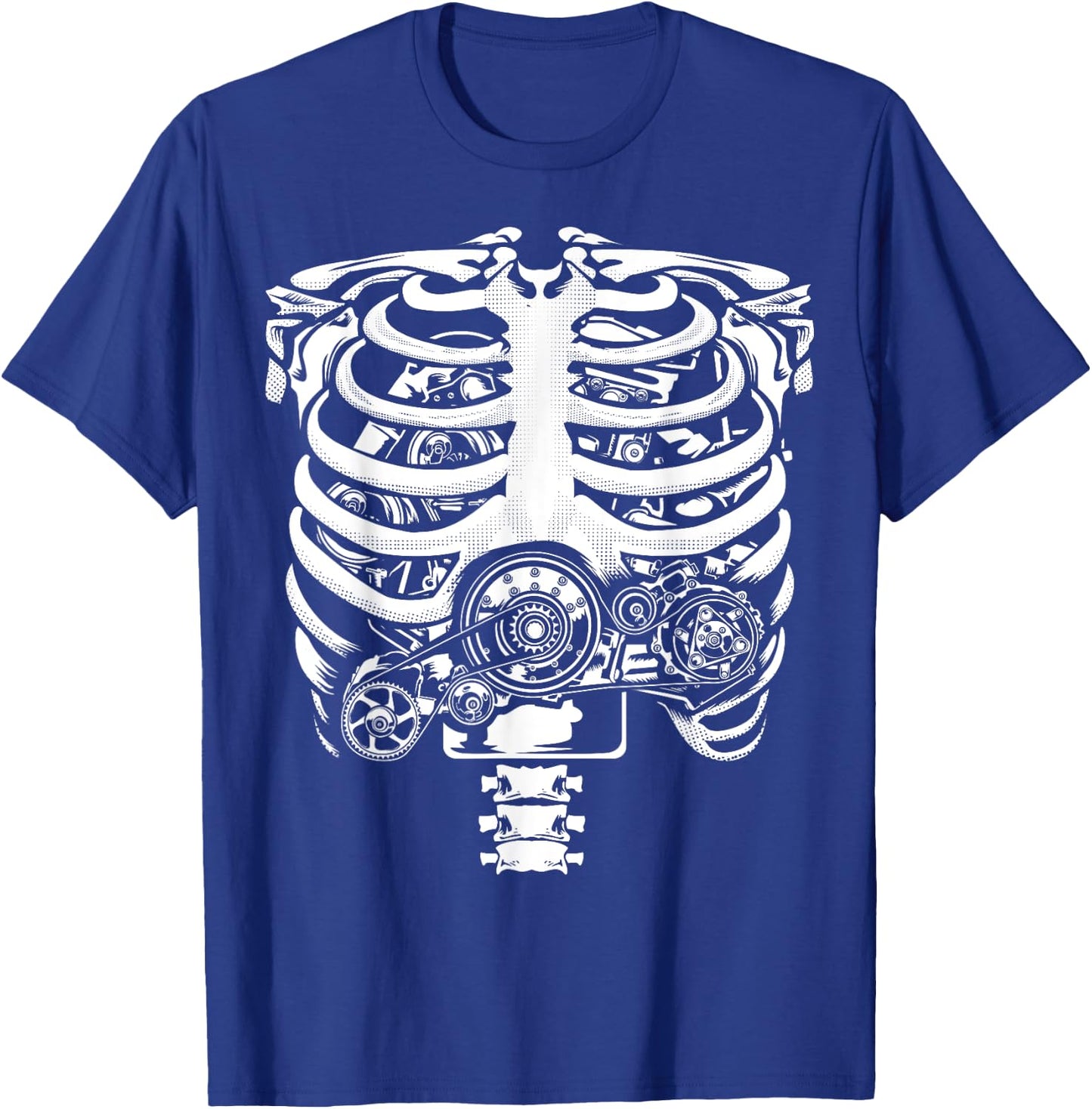 Funny Mechanic Designs Dad Car Enthusiasts Engineers T-Shirt - T-Shirt | Royal
