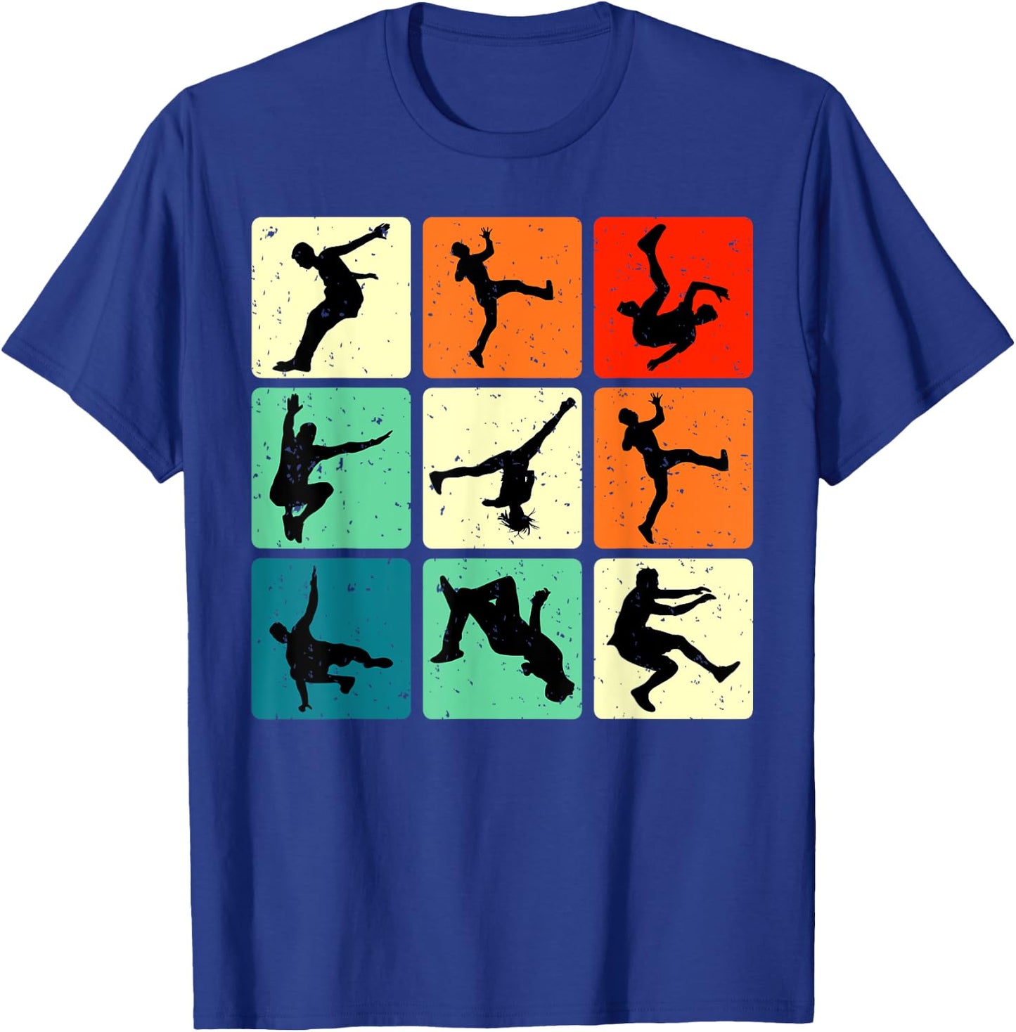 Break Dancing Retro Bboying Street Dance Hip Hop Break Dance T-Shirt - T-Shirt | Royal