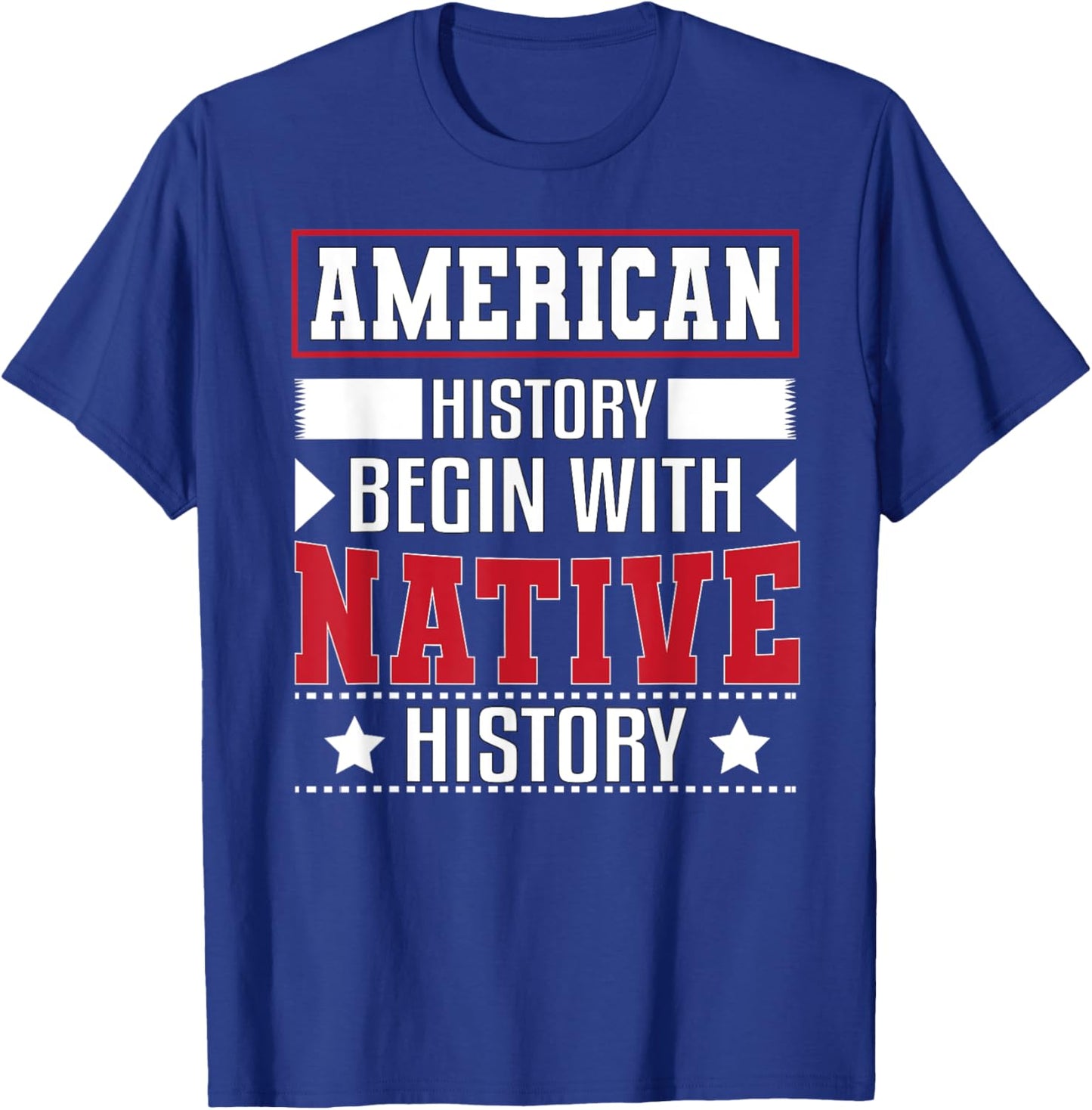 National Native American Heritages Month T-Shirt - T-Shirt | Royal
