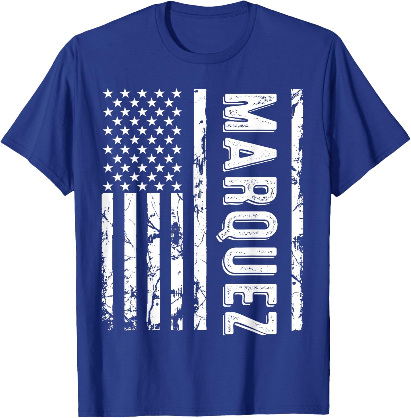 Marquez Last Name Funny Surname Team Marquez Family Reunion T-Shirt - T-Shirt | Royal