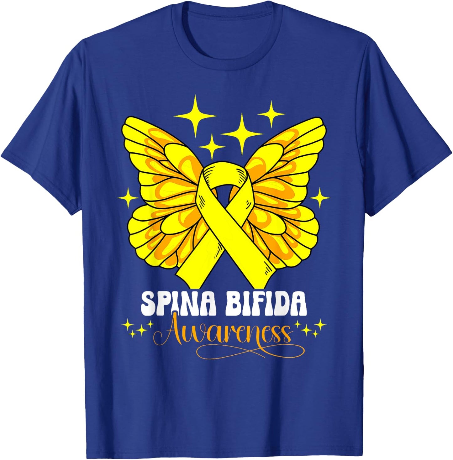 Spina Bifida Awareness T-Shirt - T-Shirt | Royal
