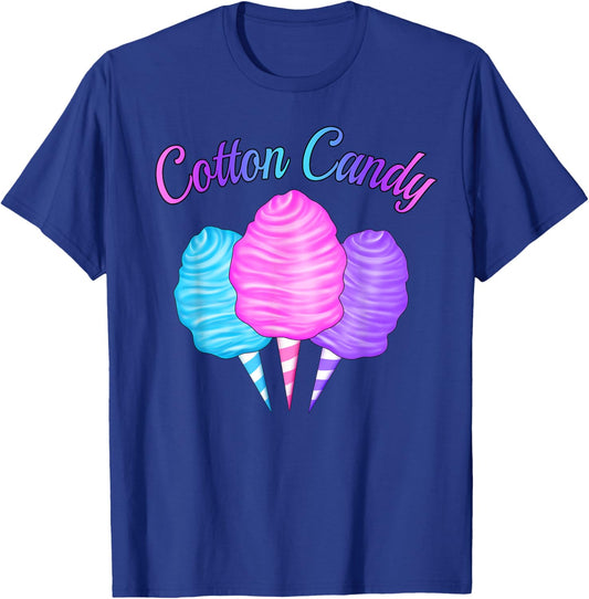 Candy Cone Pink Blue Purple Candy Costume Queen Girl T-Shirt - T-Shirt | Royal